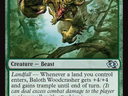 Baloth Woodcrasher [Foundations Jumpstart] Sale