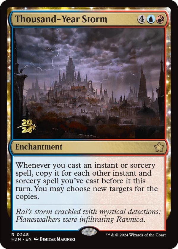 Thousand-Year Storm [Foundations Prerelease Promos] Fashion