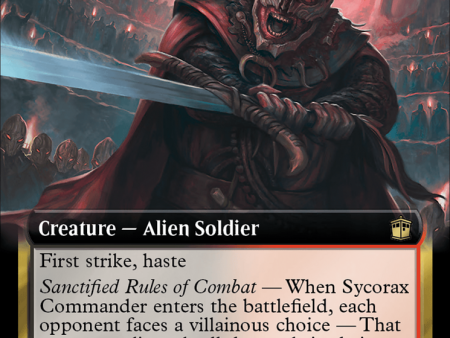 Sycorax Commander (Extended Art) [Doctor Who] Hot on Sale