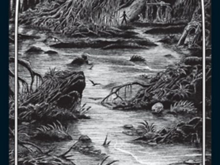 Swamp (The Moonlit Lands) (Foil Etched) [Innistrad: Crimson Vow Promos] Discount