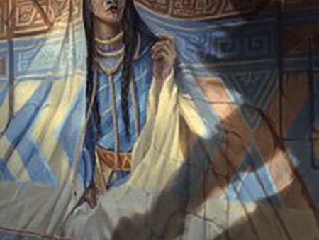 Whispersilk Cloak Art Card [The Lost Caverns of Ixalan Art Series] Discount