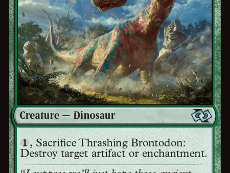 Thrashing Brontodon [Foundations Jumpstart] For Discount