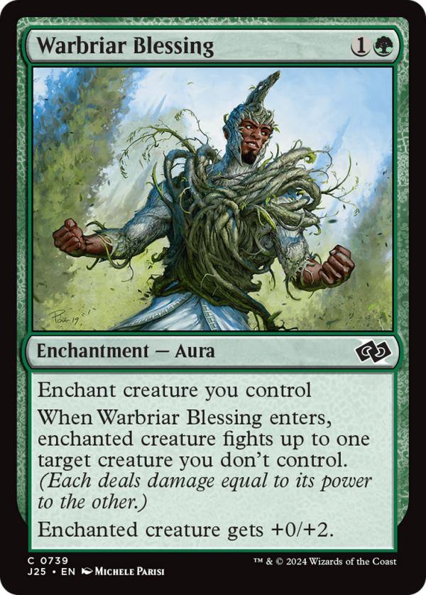 Warbriar Blessing [Foundations Jumpstart] Online