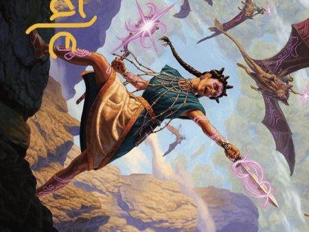 Warden of the Inner Sky Art Card (Gold-Stamped Signature) [The Lost Caverns of Ixalan Art Series] on Sale