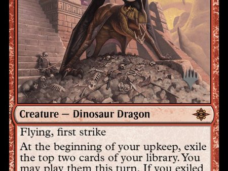 Bonehoard Dracosaur (Promo Pack) [The Lost Caverns of Ixalan Promos] Sale