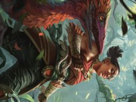 Wayta, Trainer Prodigy Art Card [The Lost Caverns of Ixalan Art Series] Supply