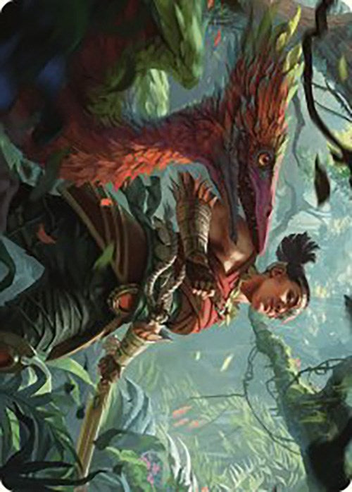 Wayta, Trainer Prodigy Art Card [The Lost Caverns of Ixalan Art Series] Supply