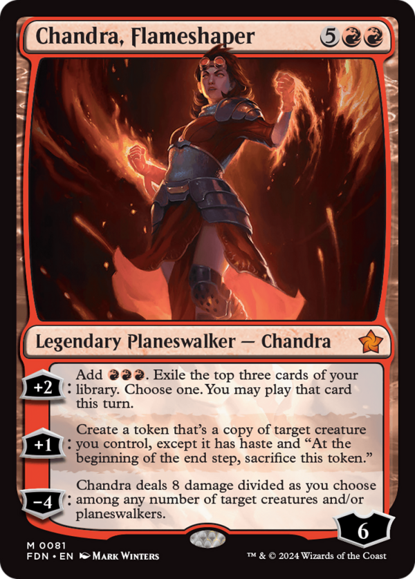 Chandra, Flameshaper [Foundations] Online Sale