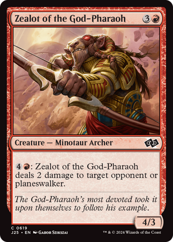 Zealot of the God-Pharaoh [Foundations Jumpstart] For Cheap