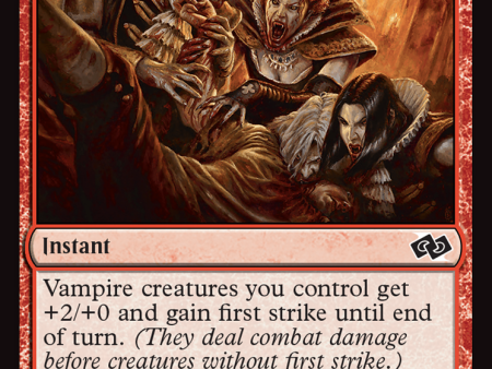 Vampiric Fury [Foundations Jumpstart] Online Sale