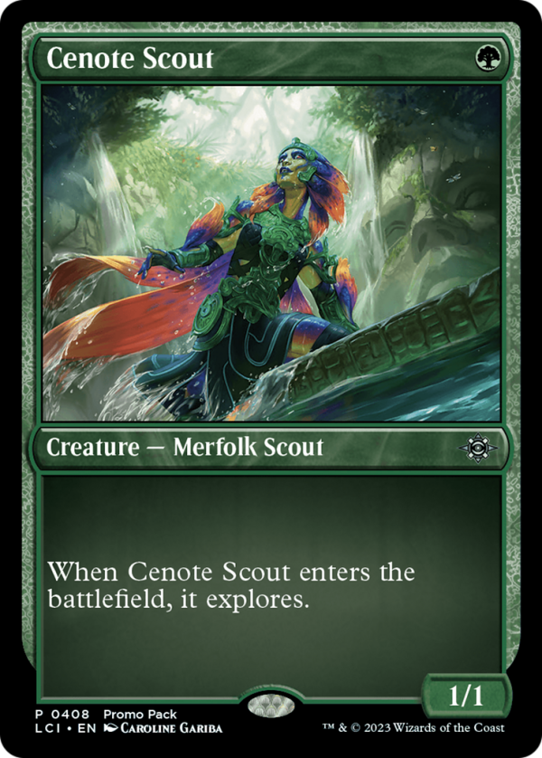 Cenote Scout [The Lost Caverns of Ixalan Promos] Online Sale