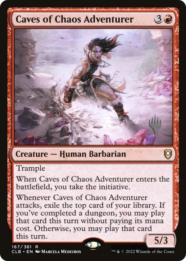 Caves of Chaos Adventurer (Promo Pack) [The Lost Caverns of Ixalan Promos] Hot on Sale