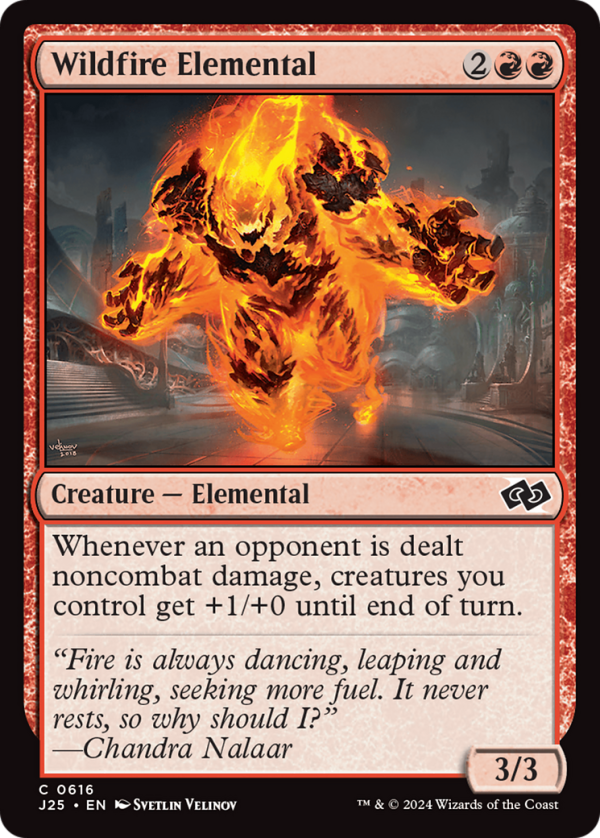 Wildfire Elemental [Foundations Jumpstart] Online Sale