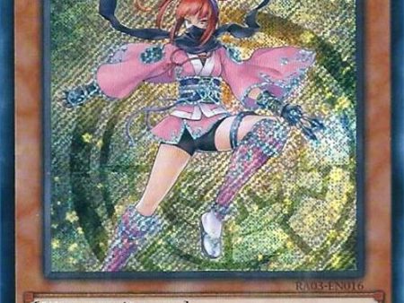 Secret Six Samurai - Hatsume (Secret Rare) [RA03-EN016] Secret Rare For Discount