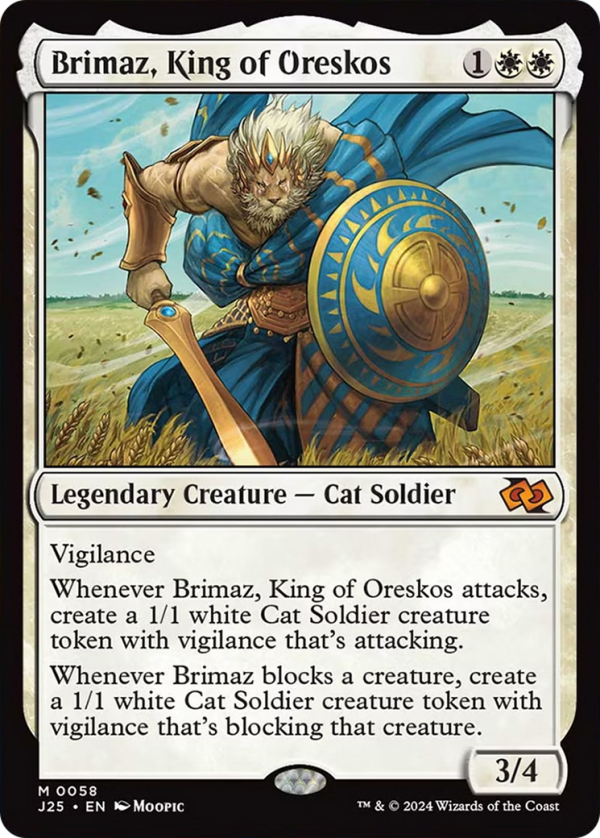 Brimaz, King of Oreskos (Anime) [Foundations Jumpstart] Supply