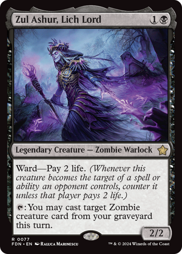 Zul Ashur, Lich Lord [Foundations] Online now