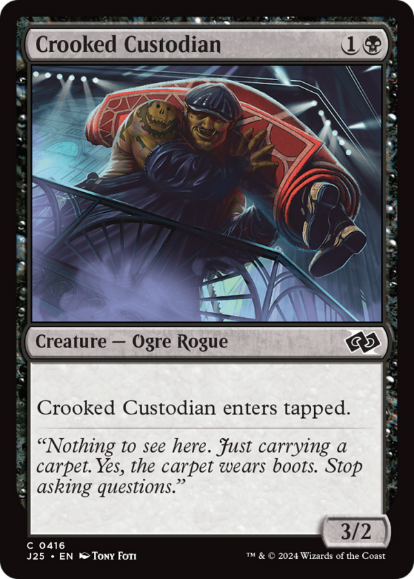 Crooked Custodian [Foundations Jumpstart] Online Hot Sale