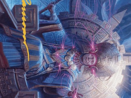 Akal Pakal, First Among Equals Art Card (8 81) (Gold-Stamped Signature) [The Lost Caverns of Ixalan Art Series] Online now