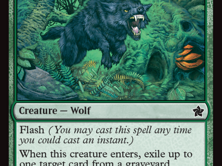 Ambush Wolf [Foundations] on Sale