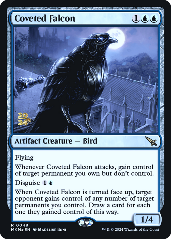 Coveted Falcon [Murders at Karlov Manor Prerelease Promos] Fashion