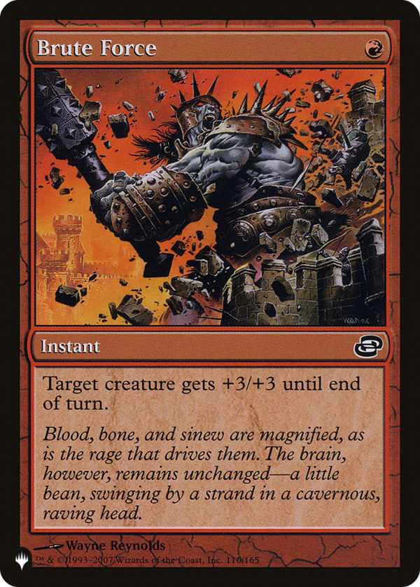 Brute Force [The List] Cheap