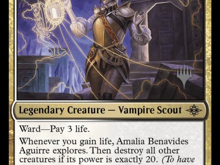 Amalia Benavides Aguirre (Promo Pack) [The Lost Caverns of Ixalan Promos] Online