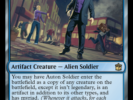 Auton Soldier (Surge Foil) [Doctor Who] Supply