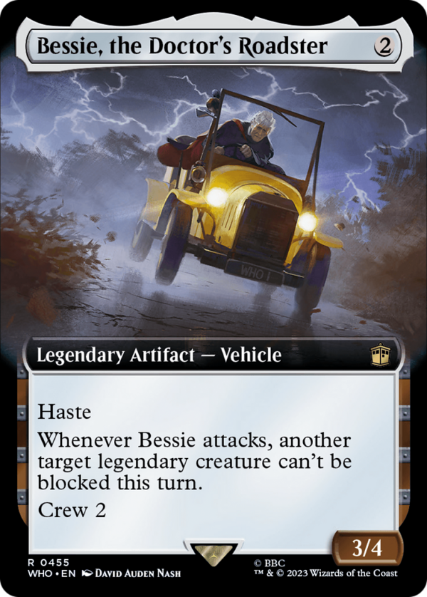 Bessie, the Doctor s Roadster (Extended Art) [Doctor Who] For Cheap