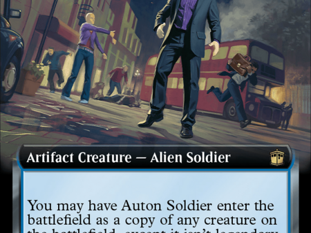 Auton Soldier (Extended Art) [Doctor Who] Online Sale