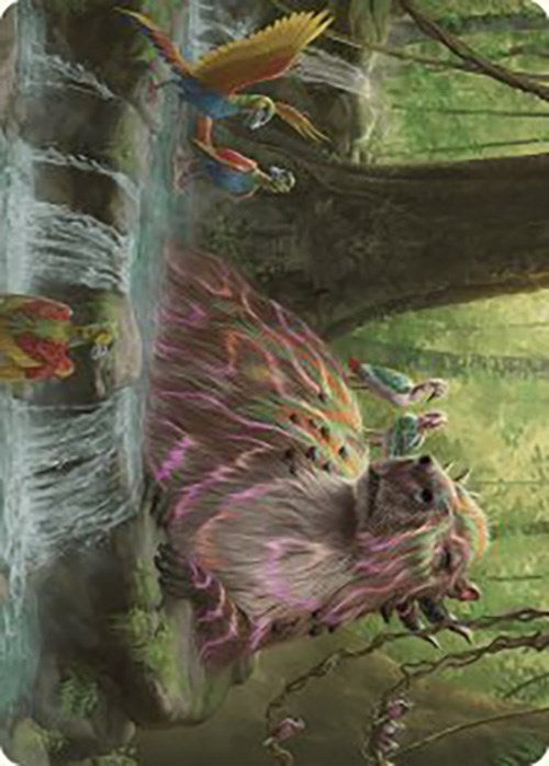 Basking Capybara Art Card [The Lost Caverns of Ixalan Art Series] Cheap