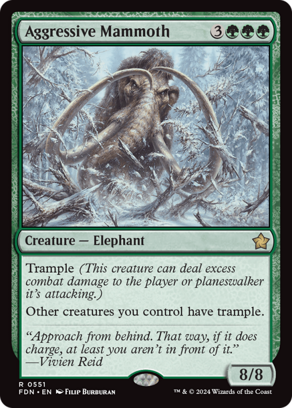 Aggressive Mammoth [Foundations] Cheap