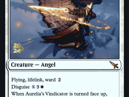 Aurelia s Vindicator [Murders at Karlov Manor Prerelease Promos] Online now