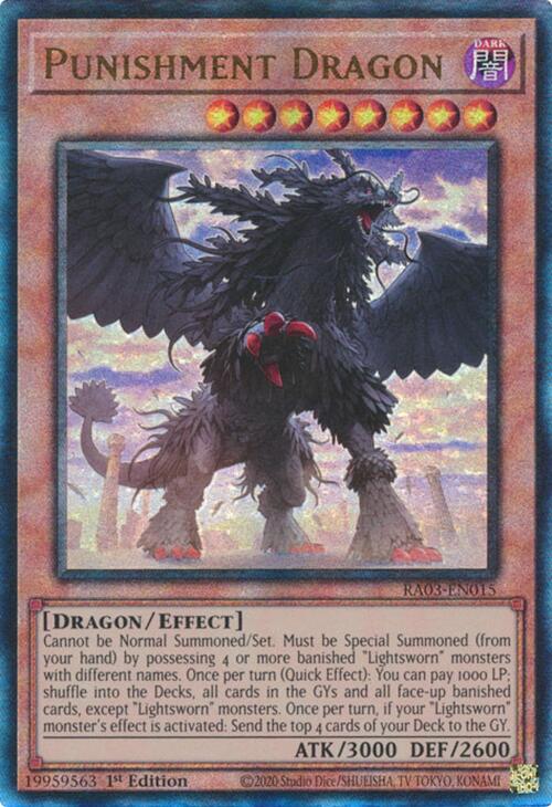 Punishment Dragon (UTR) [RA03-EN015] Prismatic Ultimate Rare For Cheap