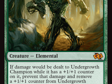 Undergrowth Champion [Foundations Jumpstart] For Discount