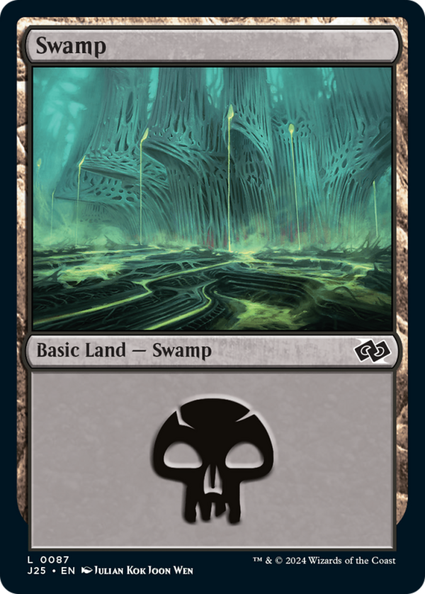 Swamp (87) [Foundations Jumpstart] on Sale