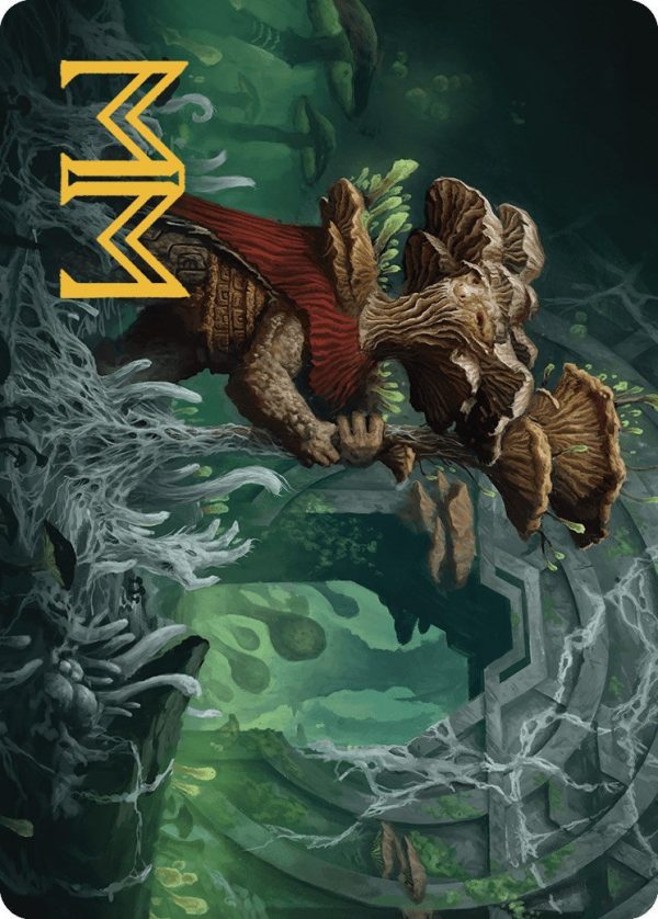 Tendril of the Mycotyrant Art Card (Gold-Stamped Signature) [The Lost Caverns of Ixalan Art Series] Discount