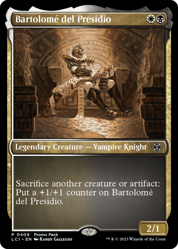 Bartolome del Presidio (Promo Pack) [The Lost Caverns of Ixalan Promos] Discount