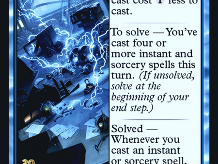 Case of the Ransacked Lab [Murders at Karlov Manor Prerelease Promos] Sale