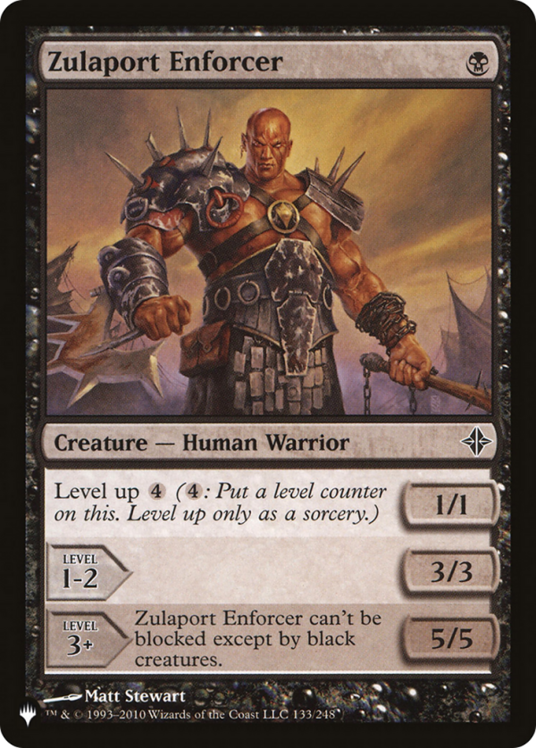 Zulaport Enforcer [The List] Online now