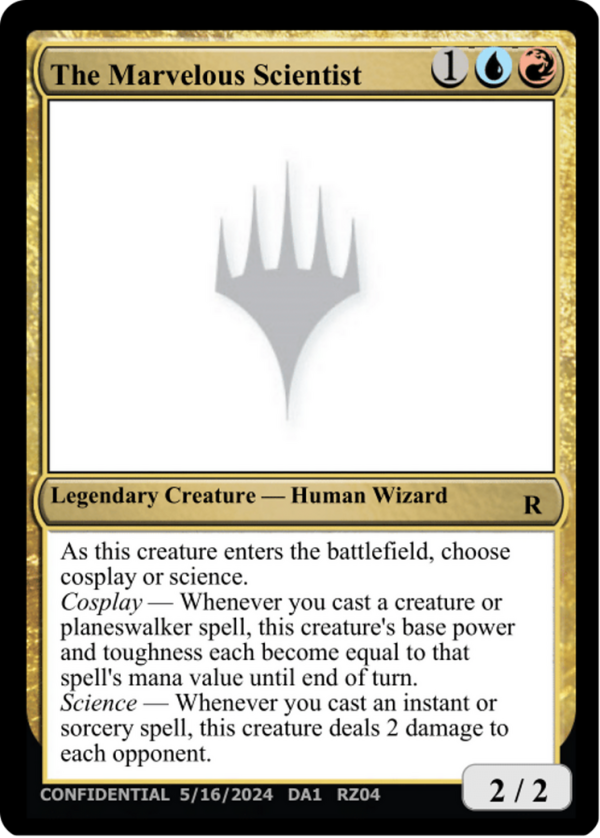 The Marvelous Scientist [Unknown Event] For Cheap