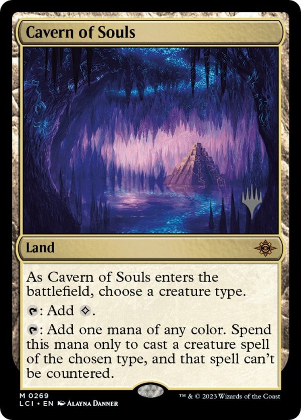 Cavern of Souls (Promo Pack) [The Lost Caverns of Ixalan Promos] For Sale