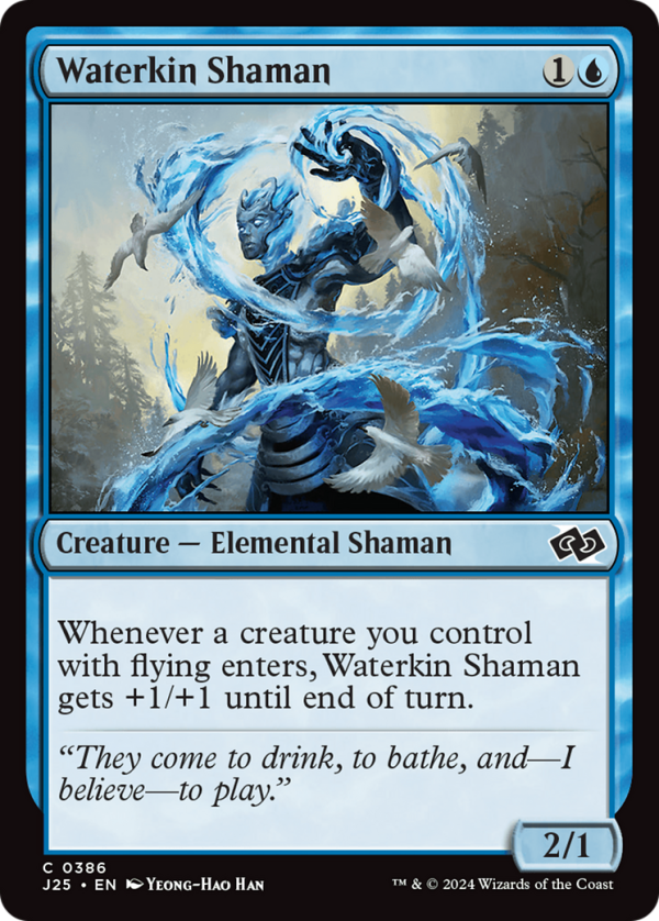 Waterkin Shaman [Foundations Jumpstart] For Sale