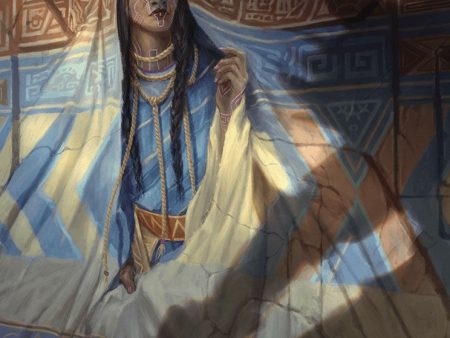 Whispersilk Cloak Art Card (Gold-Stamped Signature) [The Lost Caverns of Ixalan Art Series] For Discount