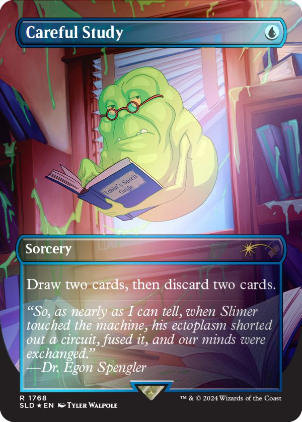 Careful Study (Rainbow Foil) [Secret Lair Drop Series] Supply