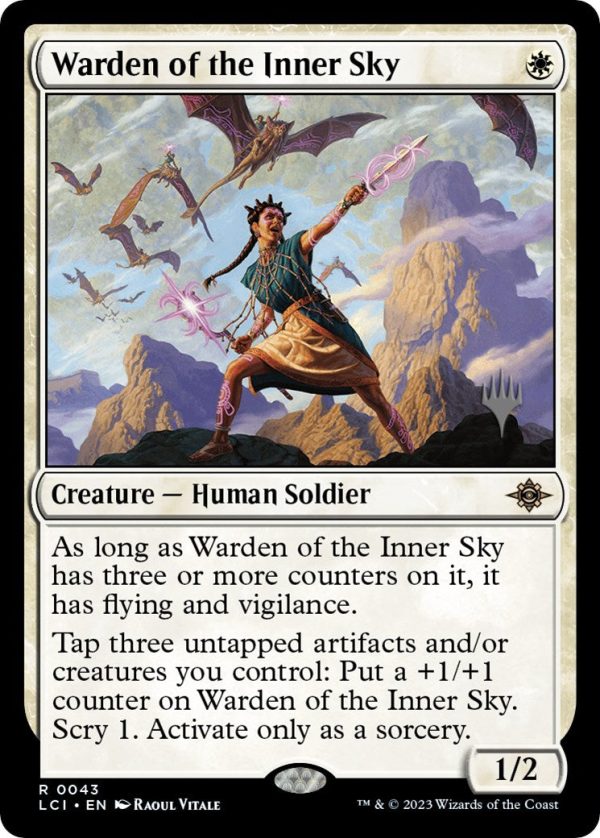 Warden of the Inner Sky (Promo Pack) [The Lost Caverns of Ixalan Promos] For Cheap