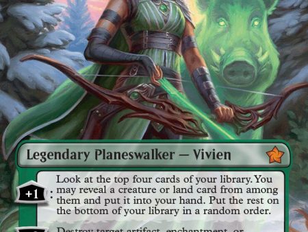 Vivien Reid (Borderless) (Mana Foil) [Foundations] Cheap