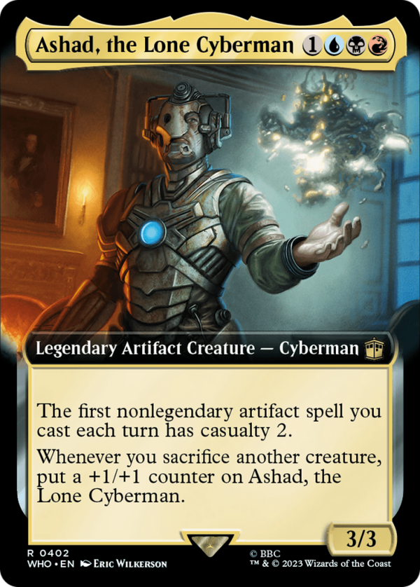 Ashad, the Lone Cyberman (Extended Art) [Doctor Who] Supply