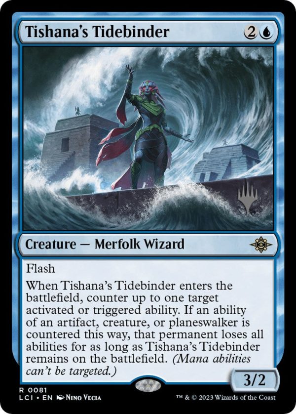 Tishana s Tidebinder (Promo Pack) [The Lost Caverns of Ixalan Promos] Online now