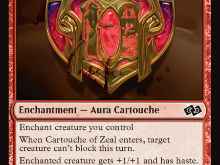 Cartouche of Zeal [Foundations Jumpstart] Online Sale