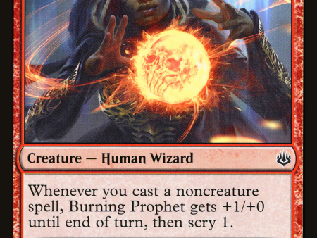 Burning Prophet [The List] Cheap